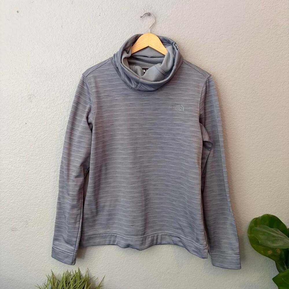 The North Face Women's Grey and Blue Jacket